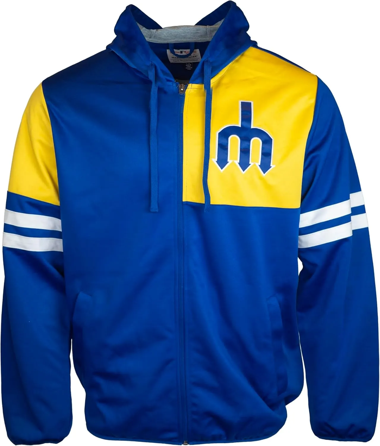 G-III Sports Seattle Mariners Retro Full-Zip Hooded Jacket