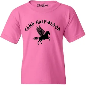 shop4ever Camp Half Blood Youth's T-Shirt Demigod Child's Tee