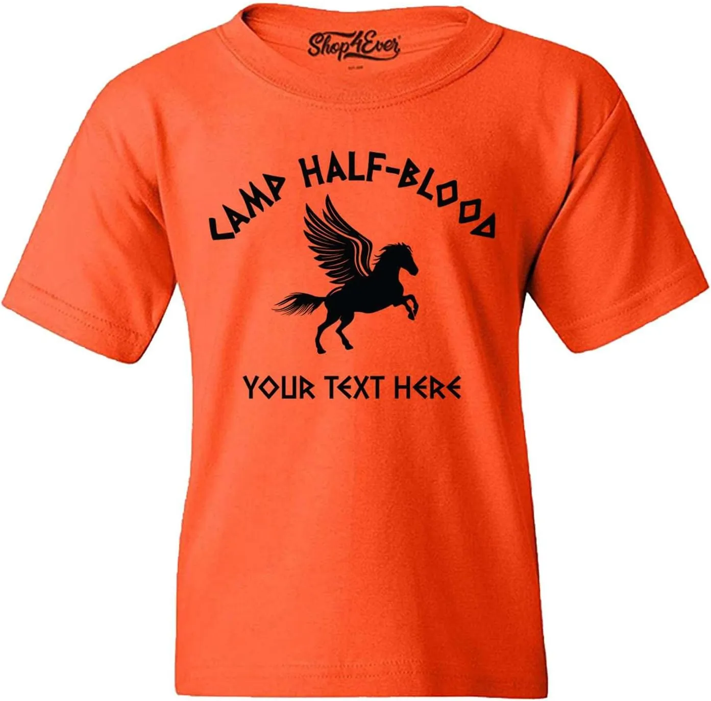 shop4ever Camp Half Blood Youth's T-Shirt Demigod Child's Tee