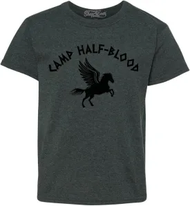 shop4ever Camp Half Blood Youth's T-Shirt Demigod Child's Tee
