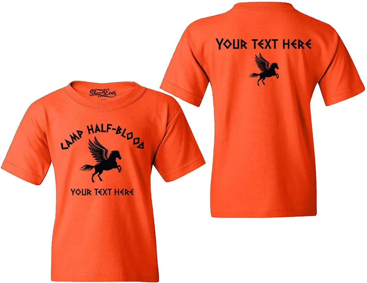 shop4ever Camp Half Blood Youth's T-Shirt Demigod Child's Tee
