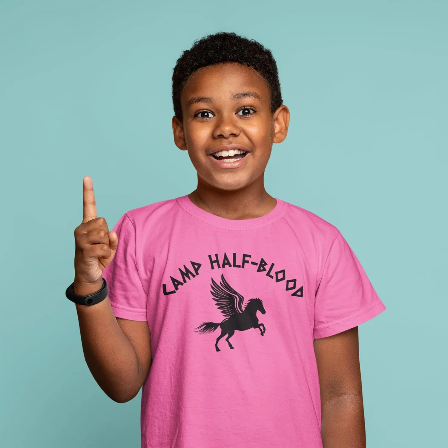 shop4ever Camp Half Blood Youth's T-Shirt Demigod Child's Tee