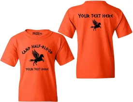 shop4ever Camp Half Blood Youth's T-Shirt Demigod Child's Tee