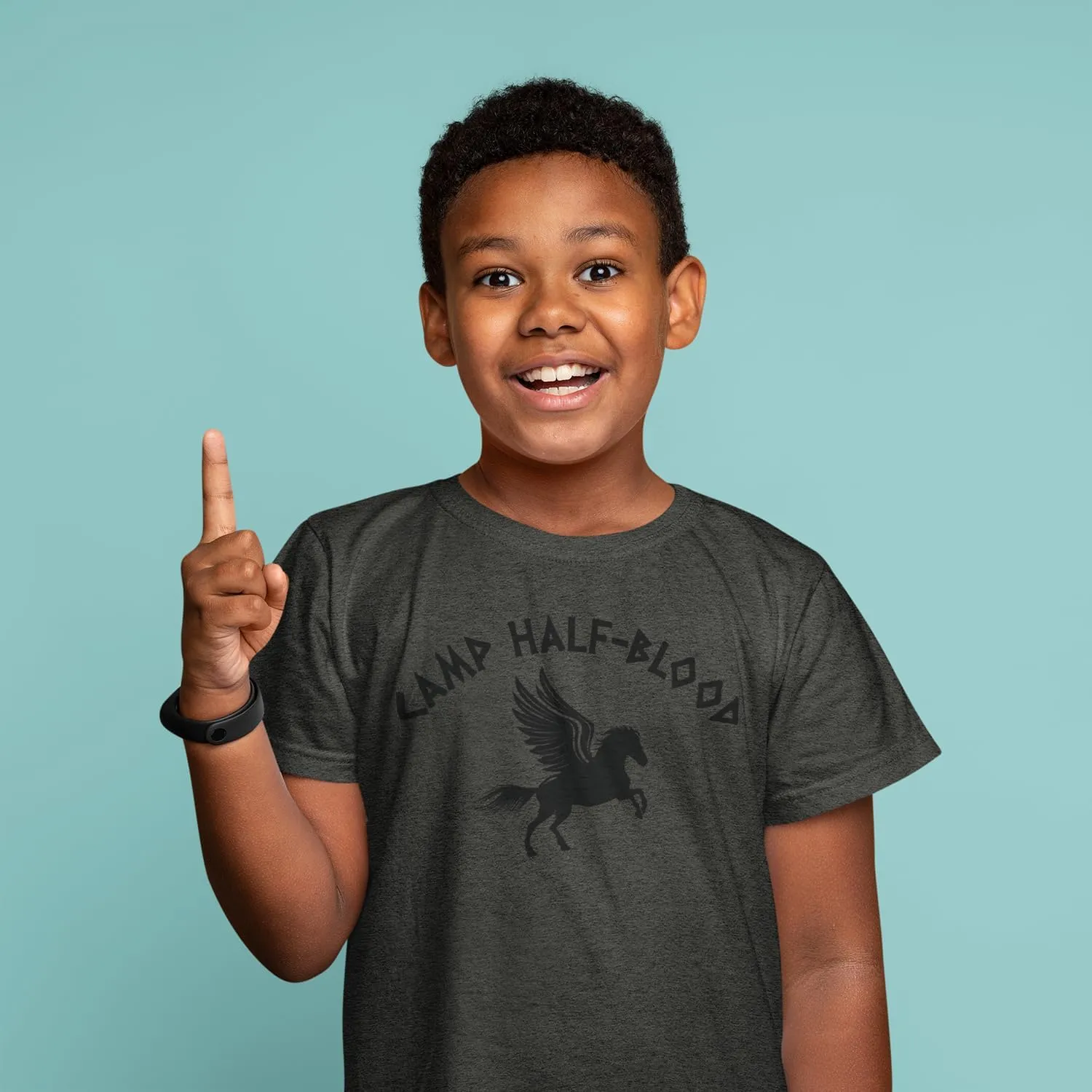 shop4ever Camp Half Blood Youth's T-Shirt Demigod Child's Tee