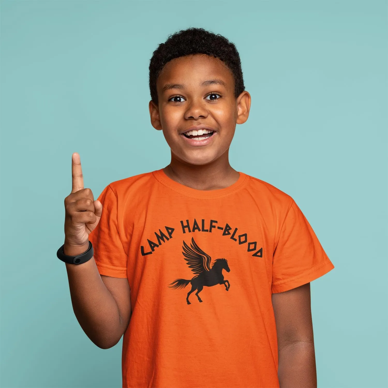 shop4ever Camp Half Blood Youth's T-Shirt Demigod Child's Tee